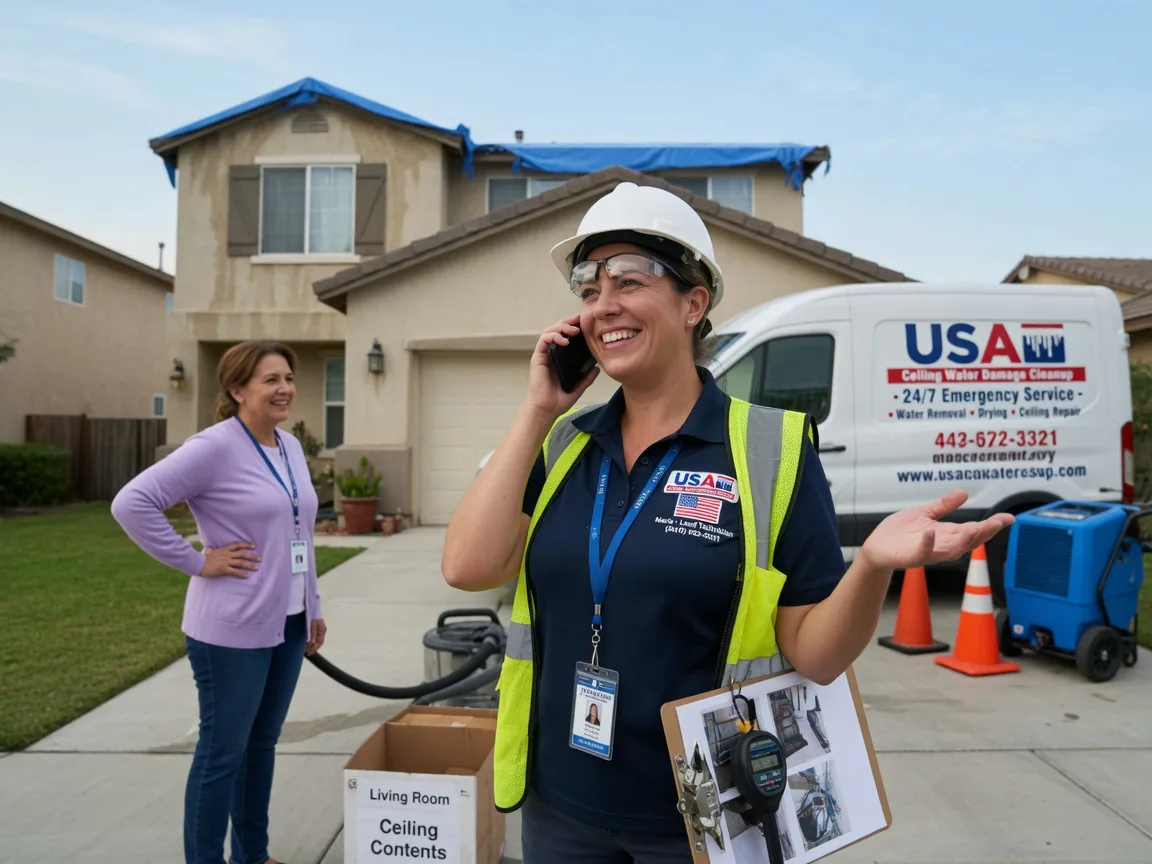Ceiling Water Damage Restoration Kilbourne, IL FAQs